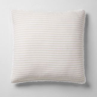 a white throw pillow