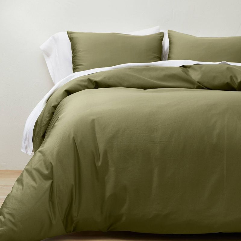 a green bed set