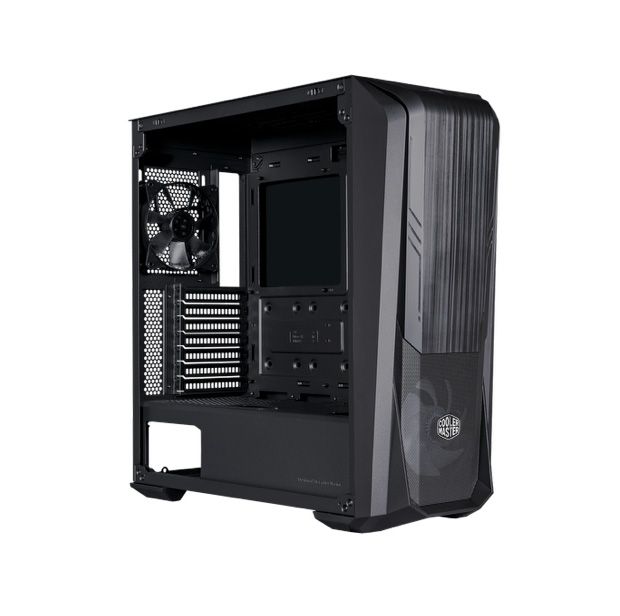 a black pc case